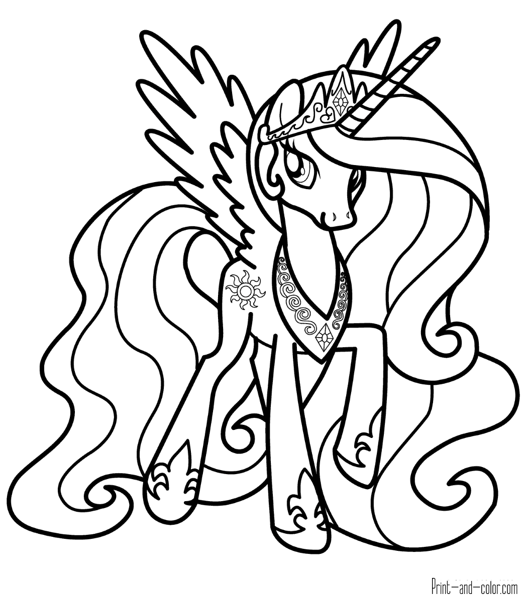My Little Pony Coloring Pages Print And Color My Little Pony Coloring Pages Print And Color
