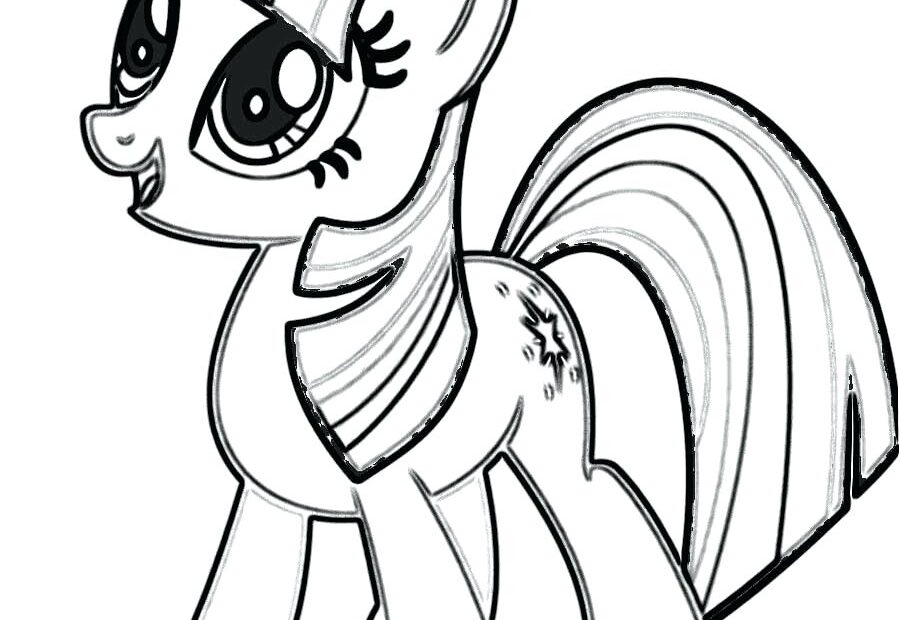 My Little Pony Drawing Template Free Download On ClipArtMag