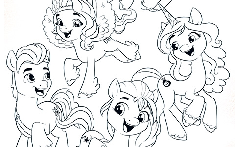 My Little Pony make your mark coloring pages My Little Pony make your mark coloring pages