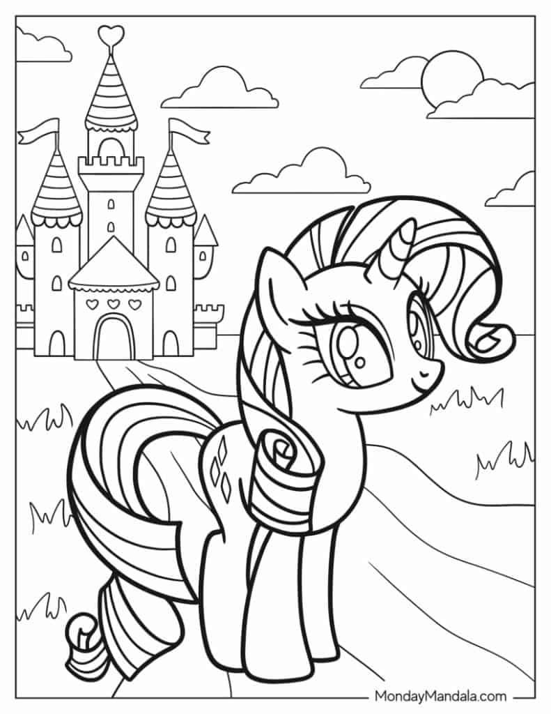 my little pony coloring pages my little pony coloring pages