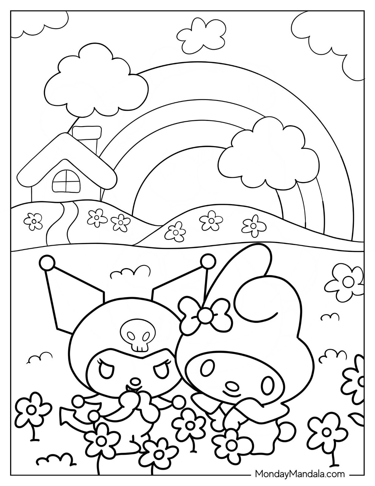 My Melody Coloring Pages Printable For Free Download 40 OFF My Melody Coloring Pages Printable For Free Download 40 OFF