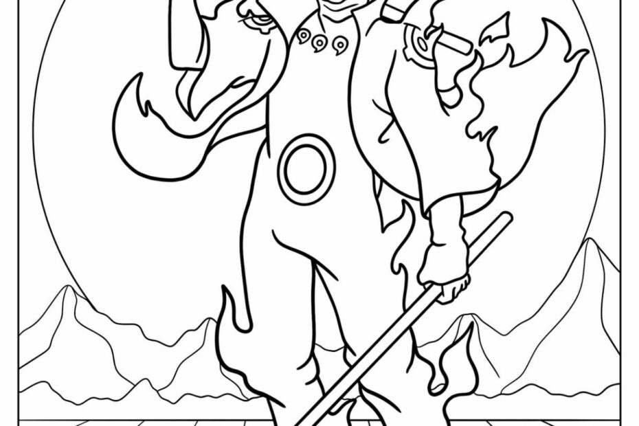 Naruto Coloring Pages Printable Pdf Infoupdate