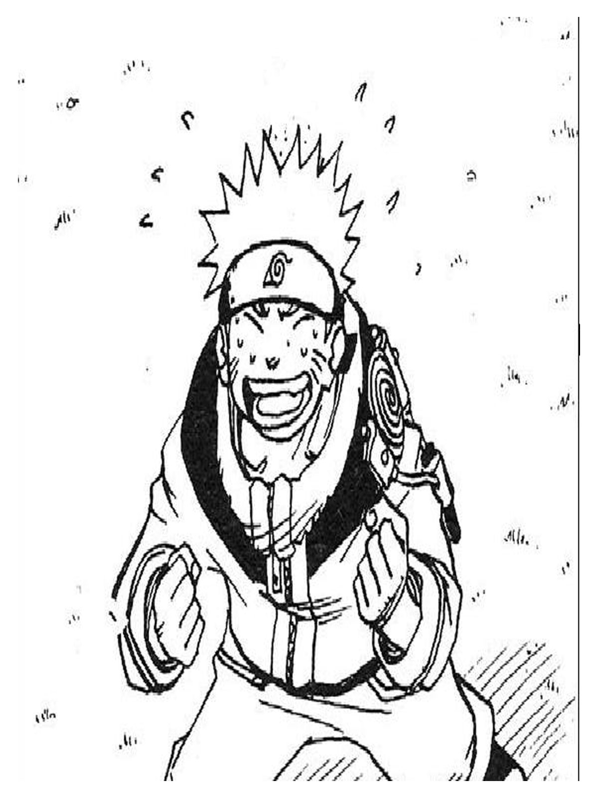 Naruto Coloring Pages Printable Realistic Coloring Pages