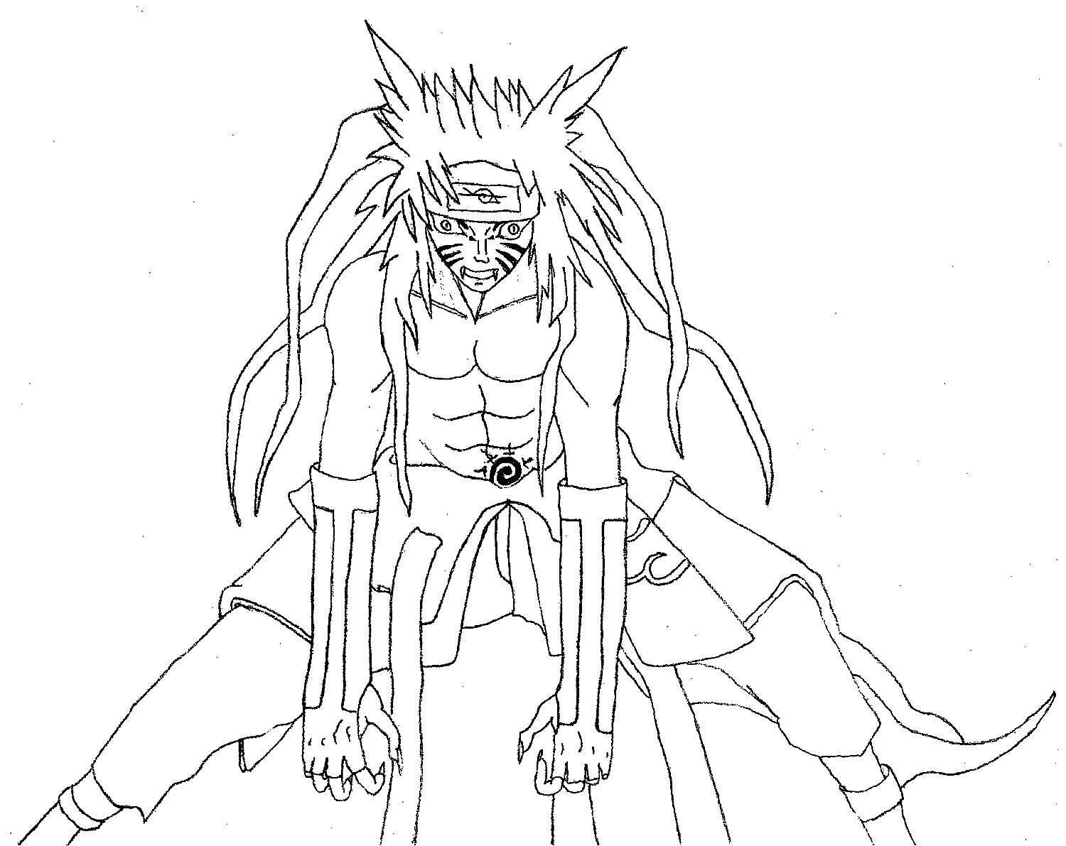 free Naruto coloring pages