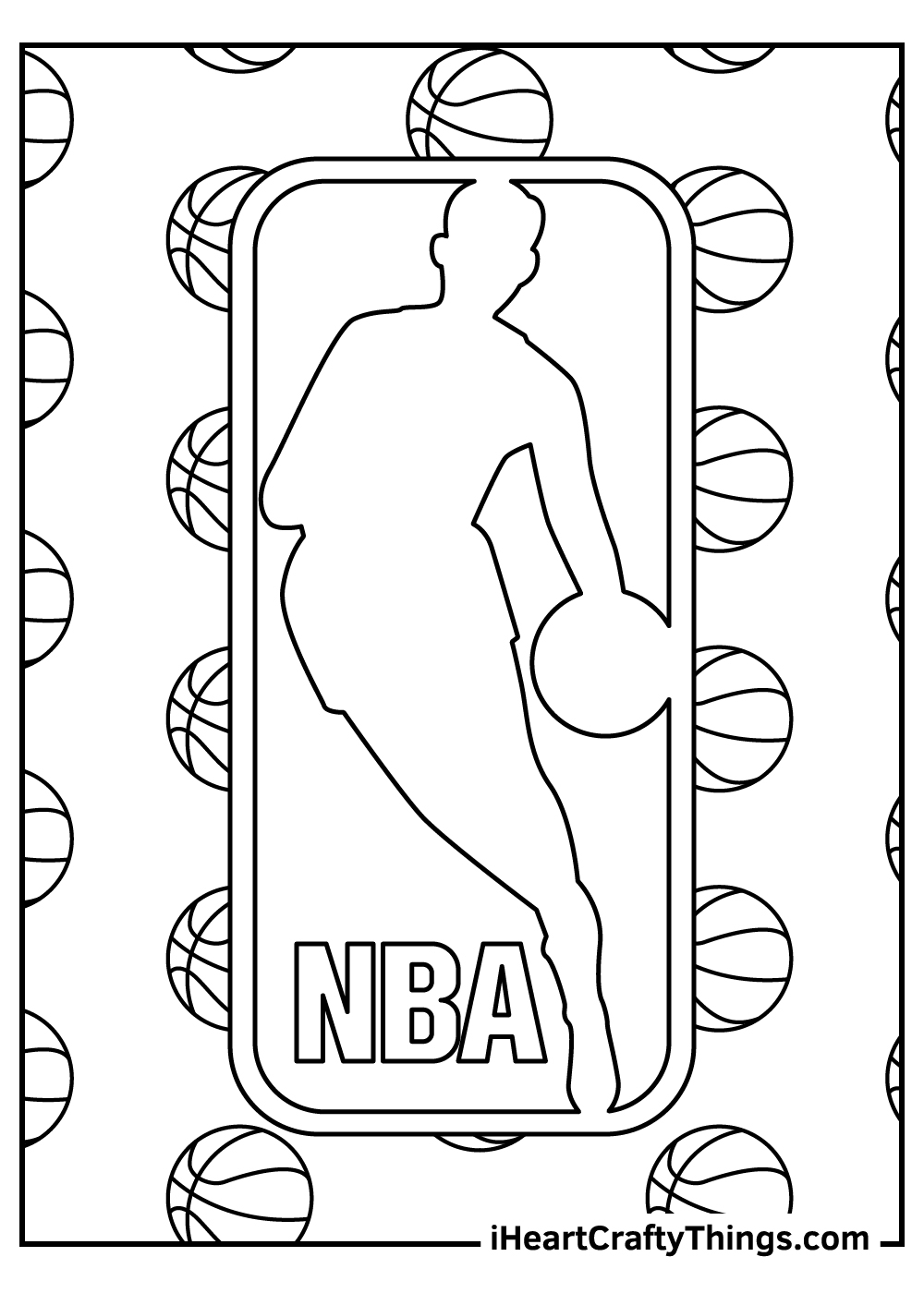 Nba Basketball Players Coloring Pages Nba Basketball Players Coloring Pages