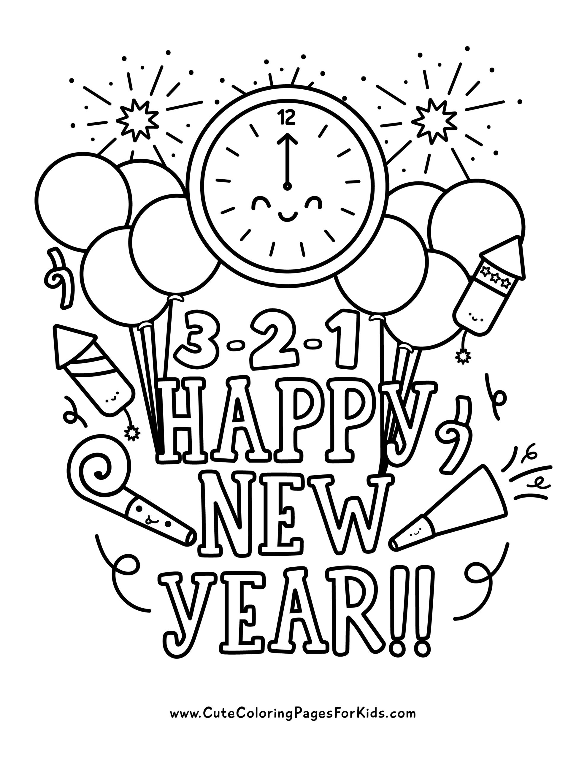New Year 39 s Coloring Pages Free Printables For 2025 Cute Coloring New Year 39 s Coloring Pages Free Printables For 2025 Cute Coloring