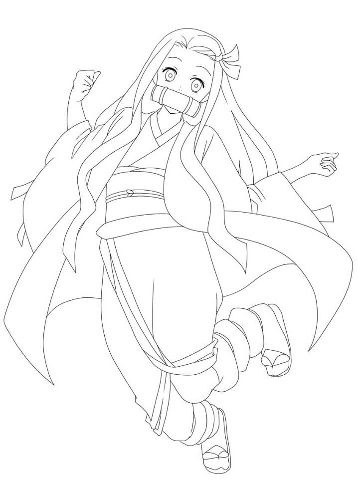 Nezuko Demon Slayer Coloring Page Free Printable Coloring Pages For Kids Nezuko Demon Slayer Coloring Page Free Printable Coloring Pages For Kids