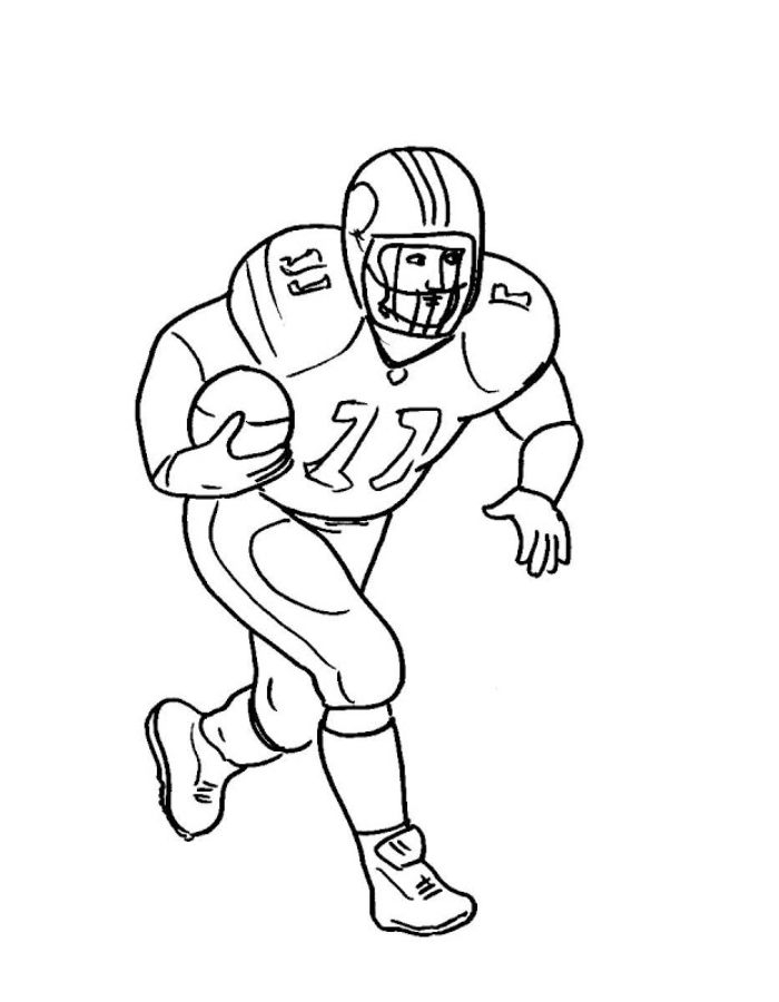 NFL Coloring Pages Free Printable PDF 