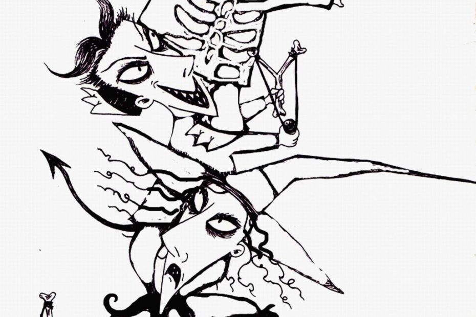 Nightmare Before Christmas Coloring Pages Printable Coloring Home