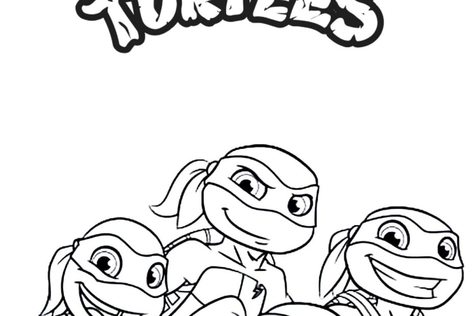 Ninja Turtle Colouring Book Free Ninja Turtles Coloring Pages