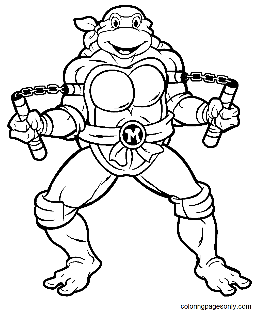 Ninja Turtles Coloring Pages Ninja Turtles Coloring Pages Teenage 