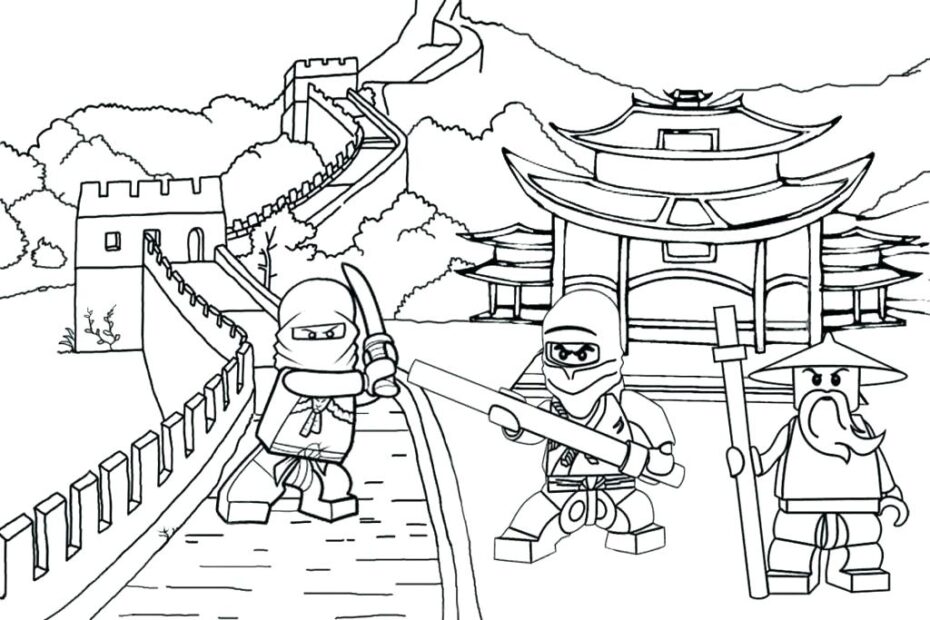 Ninjago Coloring Pages Pdf At GetDrawings Free Download