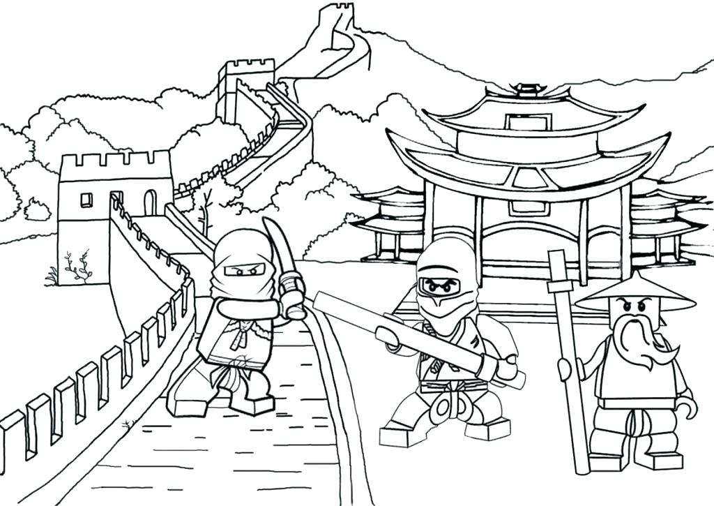 Ninjago Coloring Pages Pdf At GetDrawings Free Download