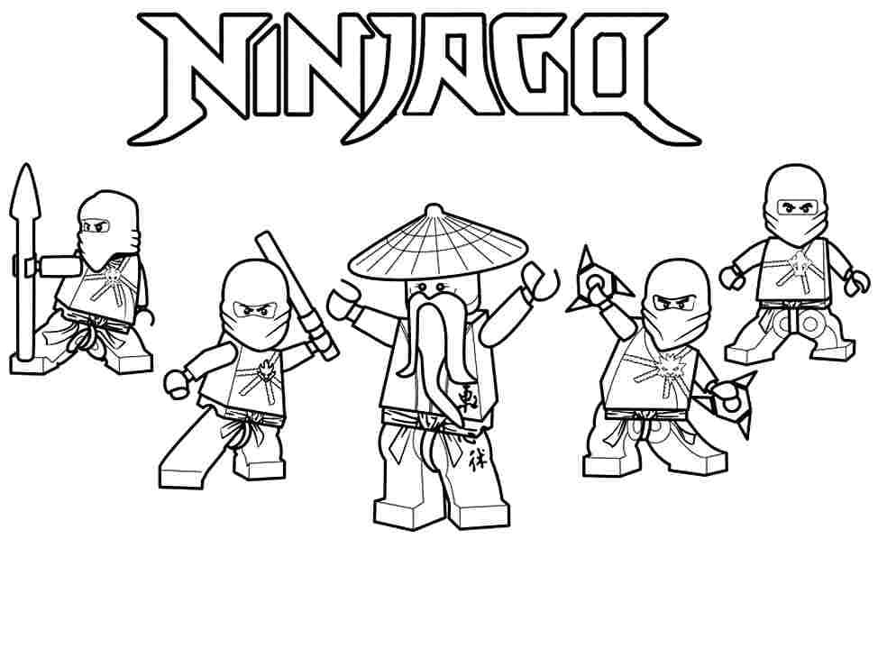 Ninjago to print and color