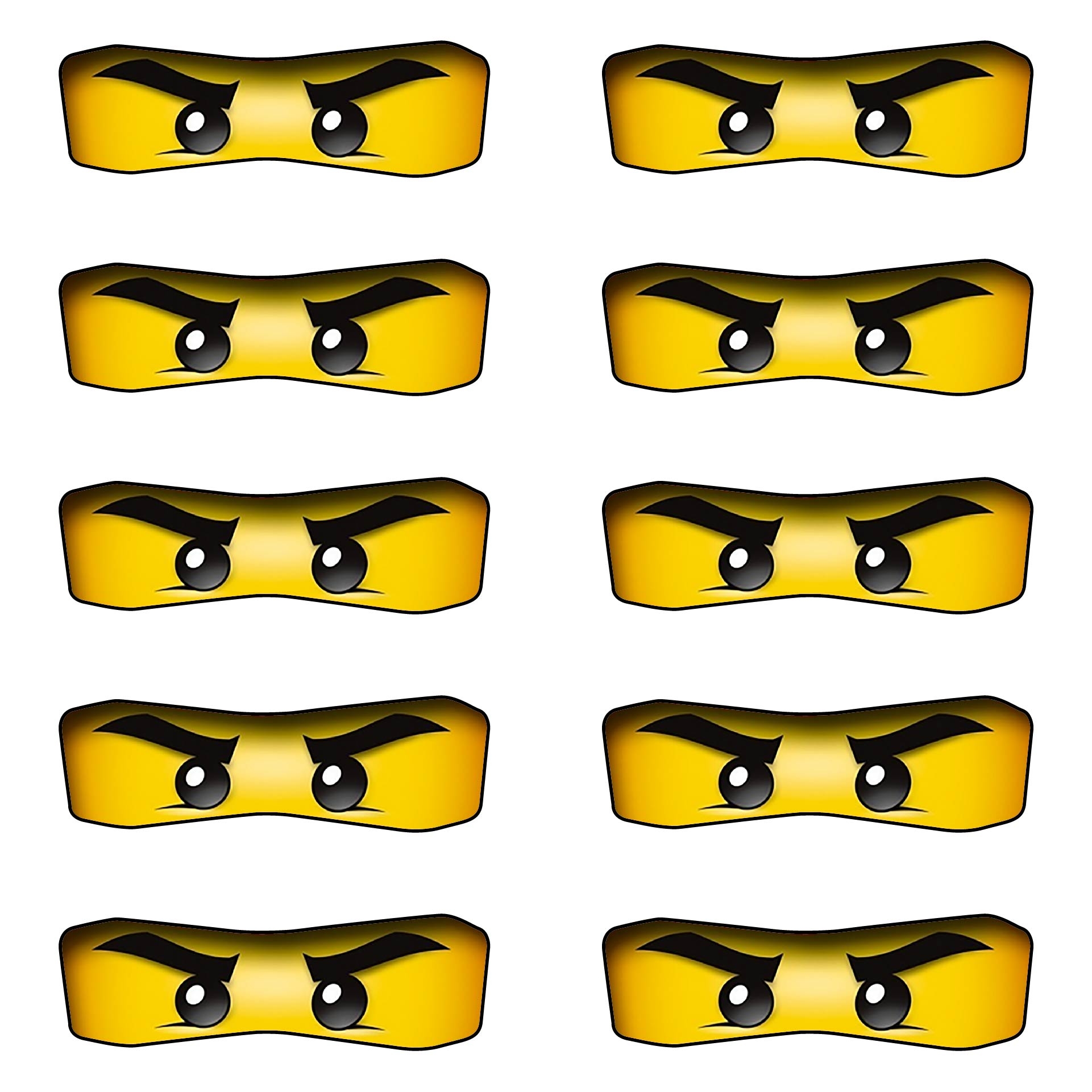 Ninjago Party 12 Free PDF Printables Printablee