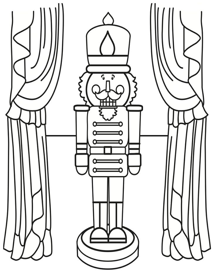 Nutcracker Ballet Coloring Page Coloring Home Nutcracker Ballet Coloring Page Coloring Home
