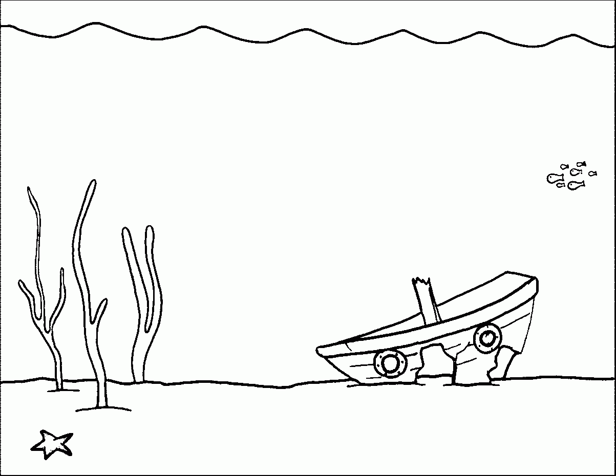 Ocean Water Cartoon Coloring Page Coloring Pages Ocean Water Cartoon Coloring Page Coloring Pages