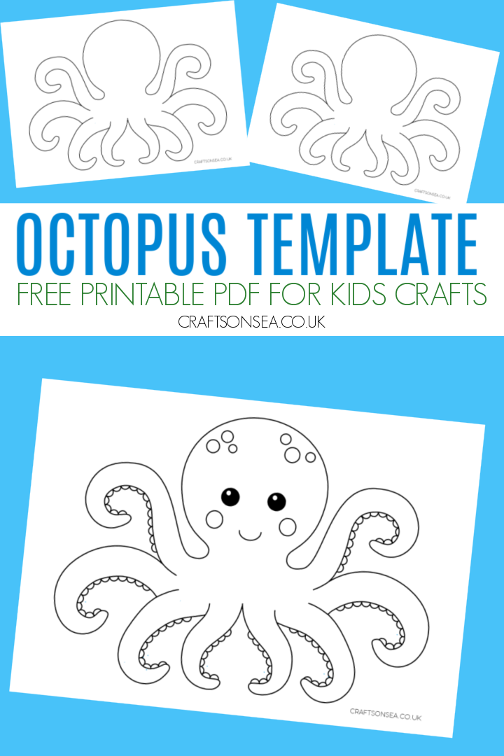 Octopus Template Free Printable Pdf Artofit