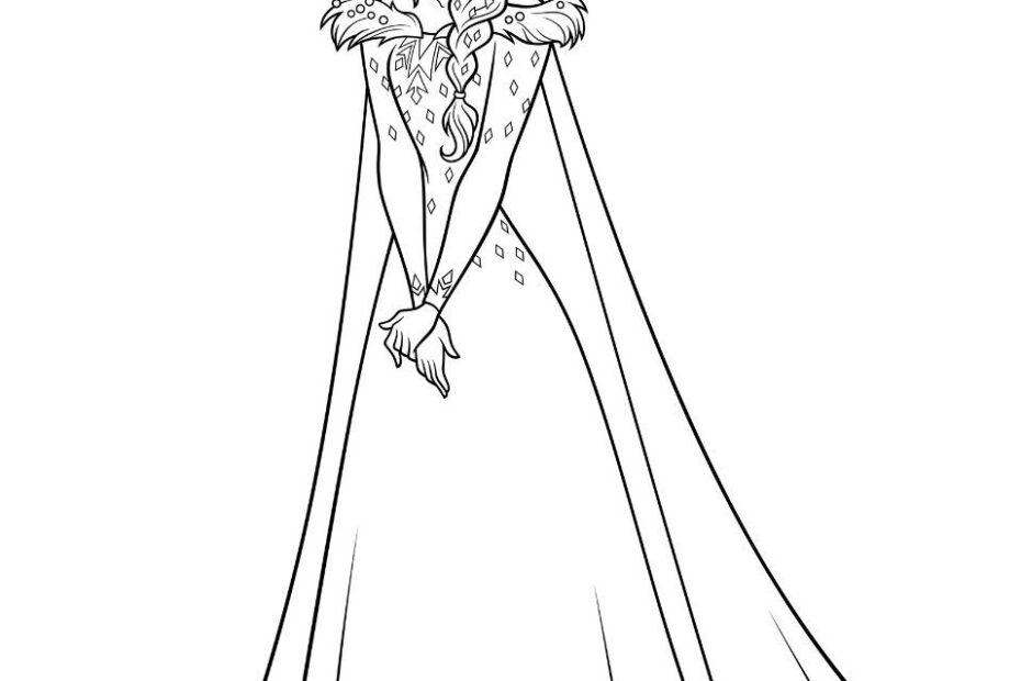 Olafs Frozen Adventure Frozen Queen Elsa Coloring Page Coloring Pages