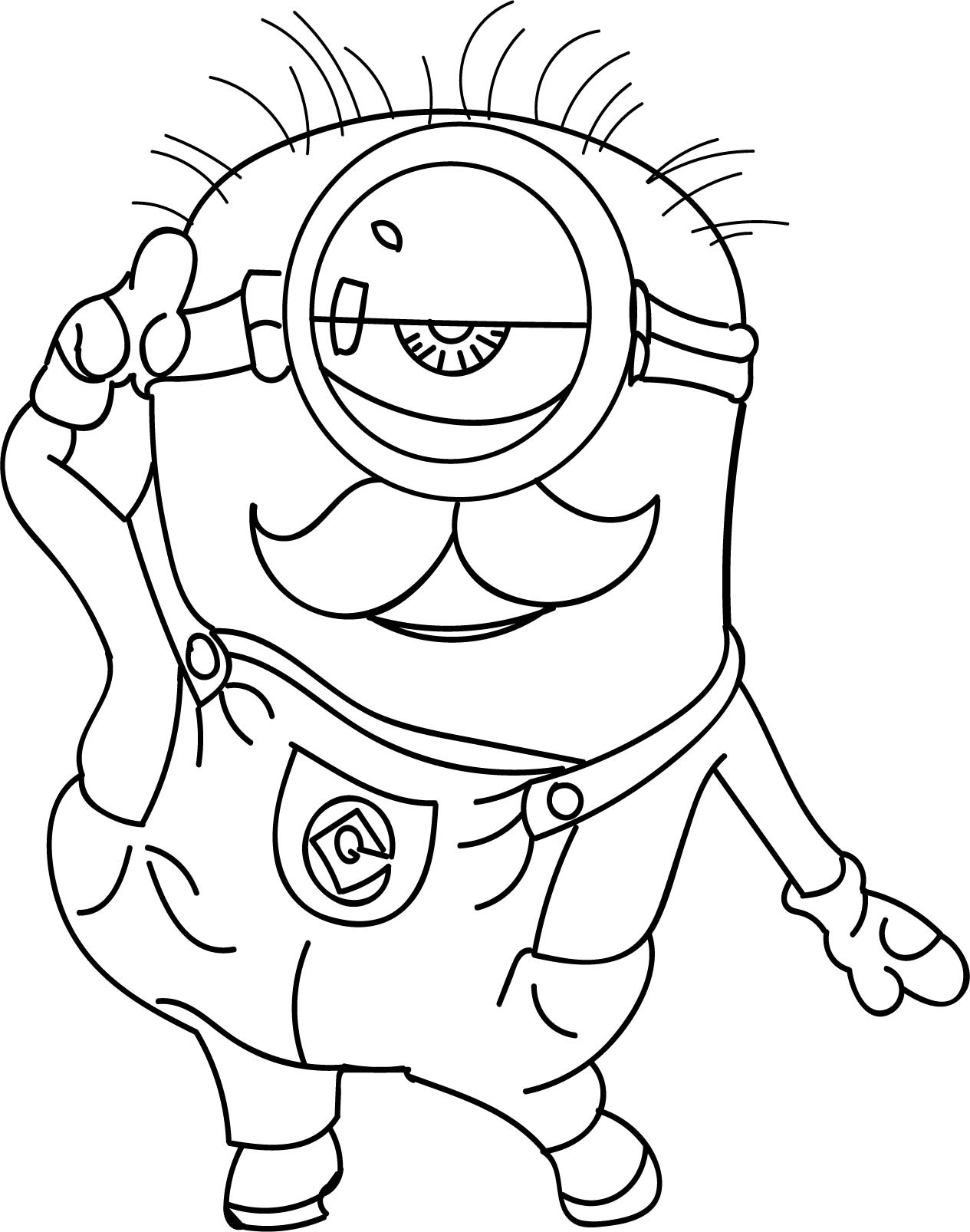 Old Minion Coloring Page Wecoloringpage Old Minion Coloring Page Wecoloringpage