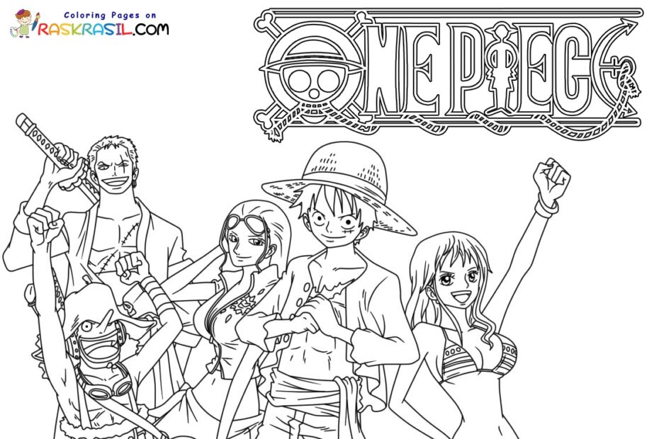 One Piece Coloring Pages
