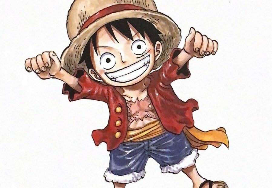 One Piece Manga Anime Monkey D Luffy Icons Official Art One Piece Rpg