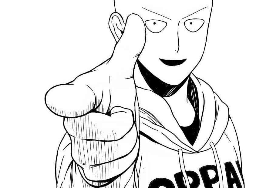One Punch Man Coloring Pages