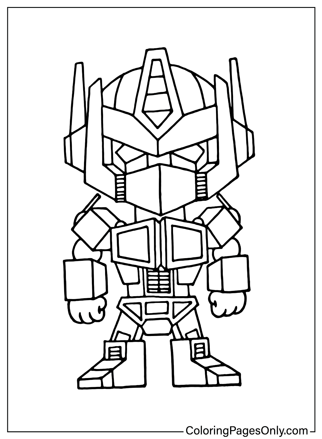 Optimus Prime Coloring Page Free Printable Coloring Pages Optimus Prime Coloring Page Free Printable Coloring Pages