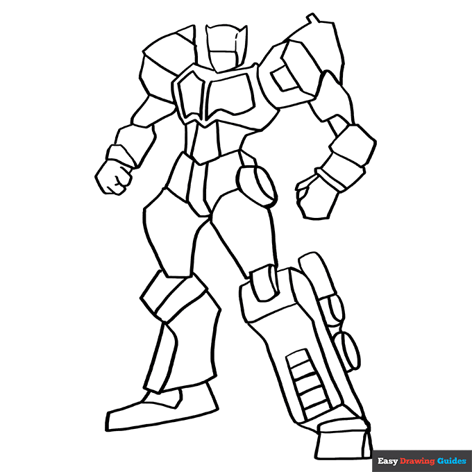 Optimus Prime From Transformer Coloring Page Easy Drawing Guides Optimus Prime From Transformer Coloring Page Easy Drawing Guides