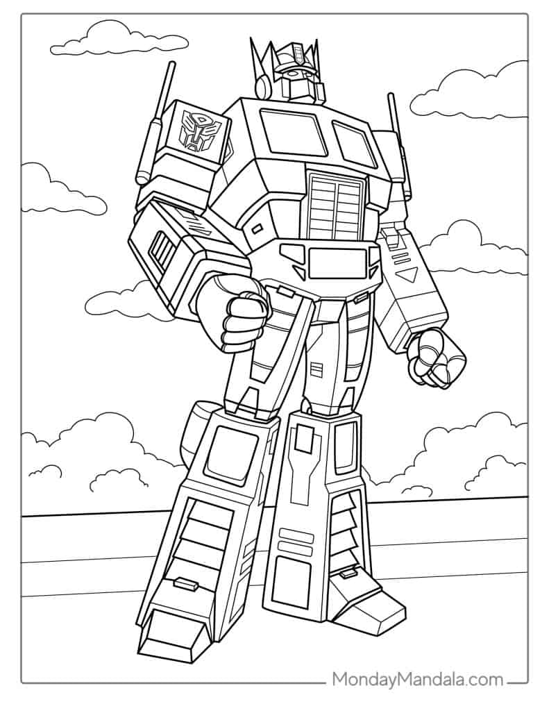 Optimus Prime Pictures To Print Free Printable Infoupdate