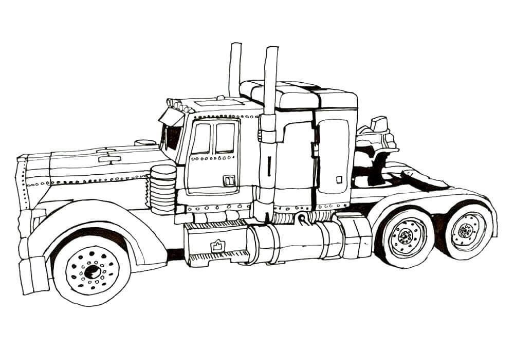 Optimus Prime Truck 1 Coloring Page Free Printable Coloring Pages For Optimus Prime Truck 1 Coloring Page Free Printable Coloring Pages For