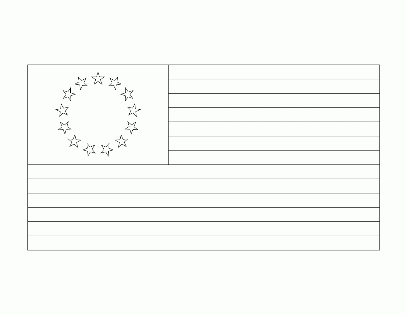 Original American Flag Coloring Page Coloring Home Original American Flag Coloring Page Coloring Home