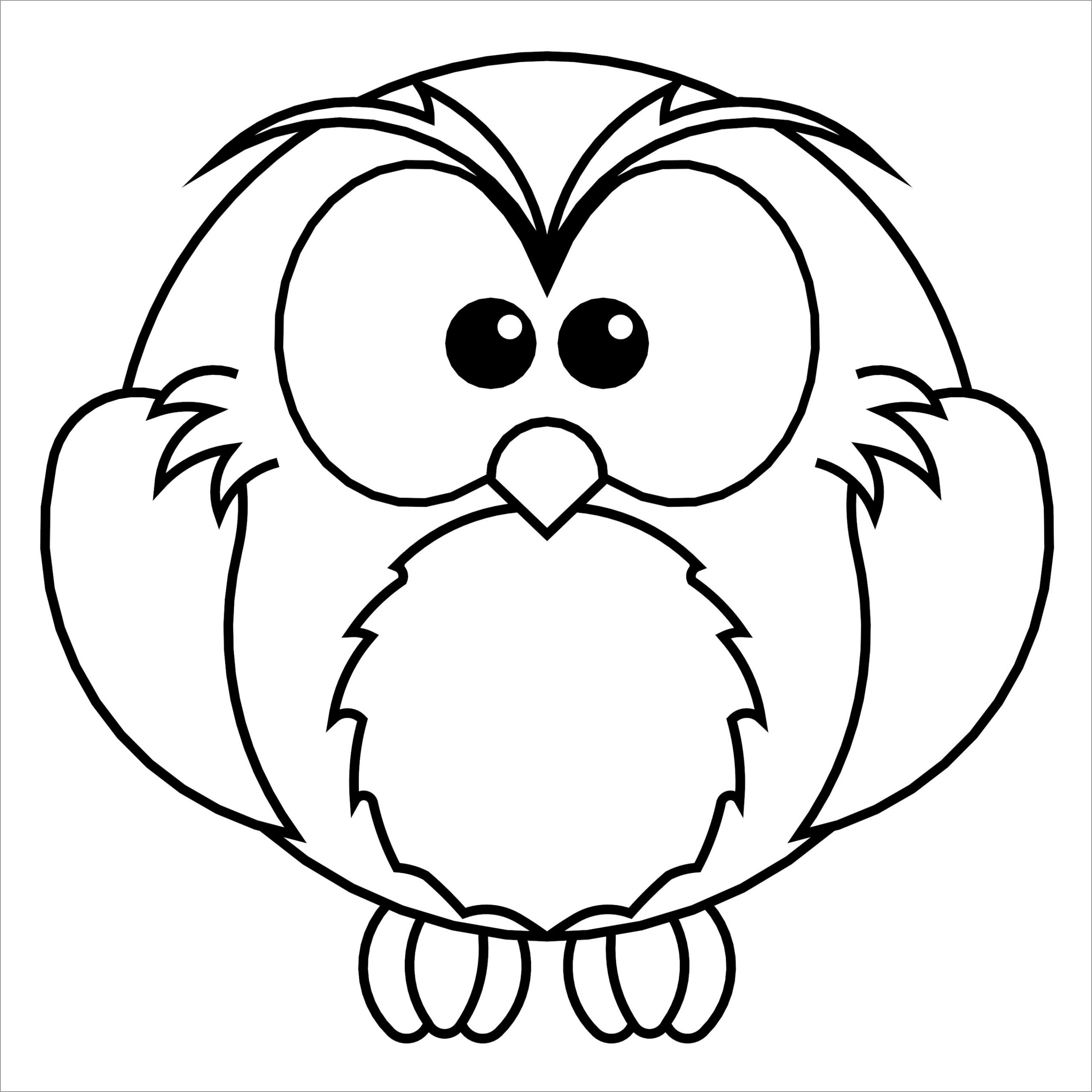 Owl Coloring Page For Adult ColoringBay Owl Coloring Page For Adult ColoringBay