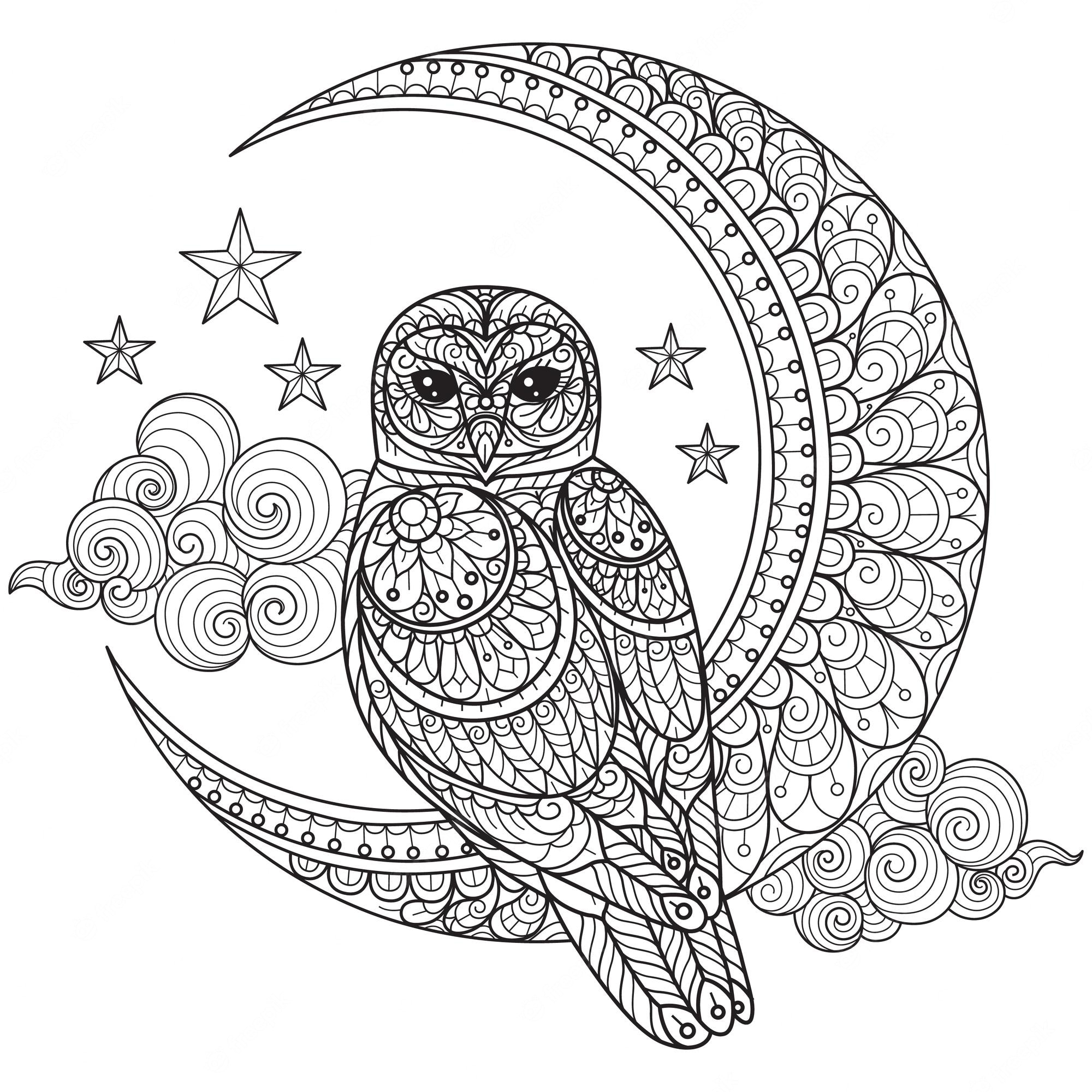 Owl Mandala Coloring Pages Coloring Home Owl Mandala Coloring Pages Coloring Home