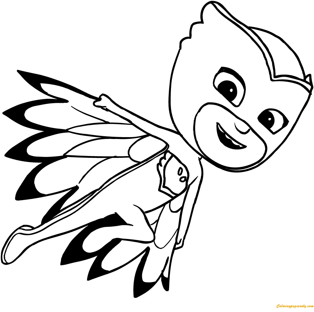 Owlette Pj Mask Coloring Page Free Printable Coloring Pages Owlette Pj Mask Coloring Page Free Printable Coloring Pages