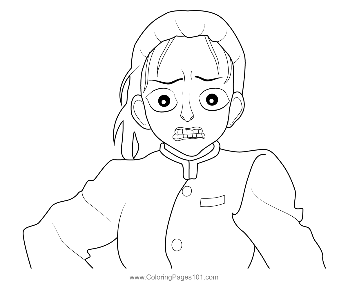 Ozaki Demon Slayer Coloring Page For Kids Free Demon Slayer Printable Ozaki Demon Slayer Coloring Page For Kids Free Demon Slayer Printable