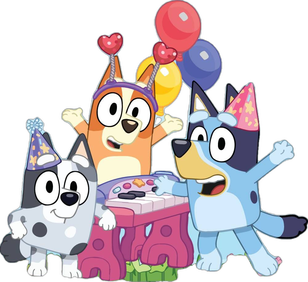 Party Sign Bluey Kids Birthday Party Invitations 2nd Birthday Party Party Sign Bluey Kids Birthday Party Invitations 2nd Birthday Party