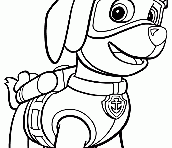 Paw Patrol Coloring Page Coloring Home