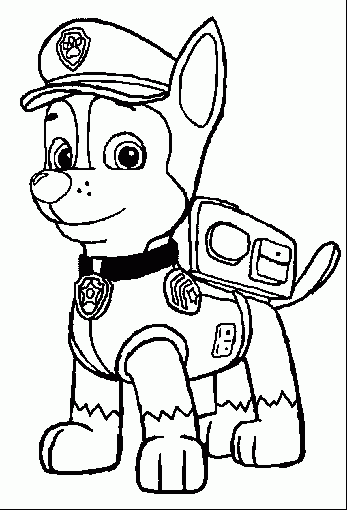 Paw Patrol colouring in printable Paw Patrol colouring in printable