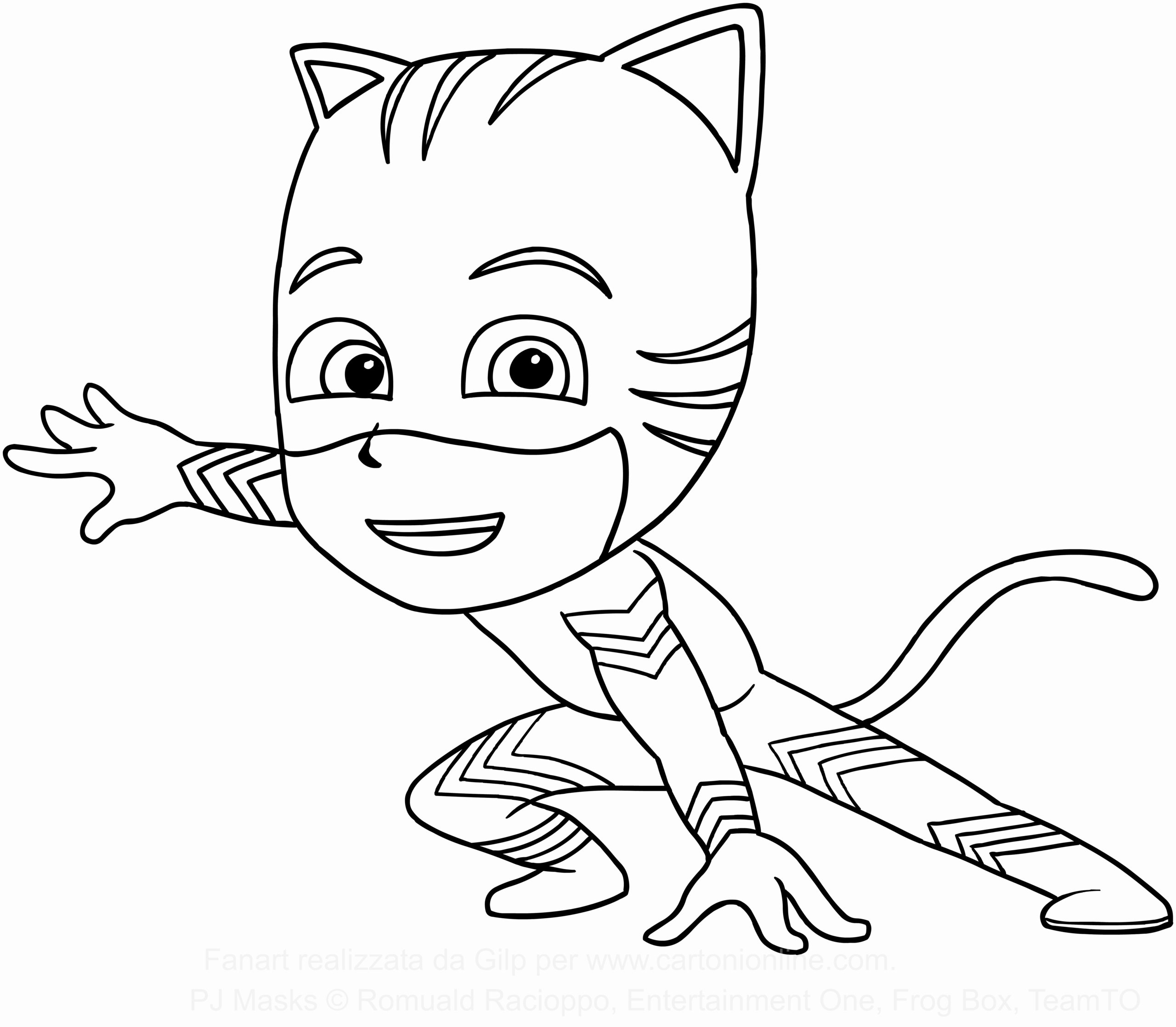 PJ Masks coloring pages pdf