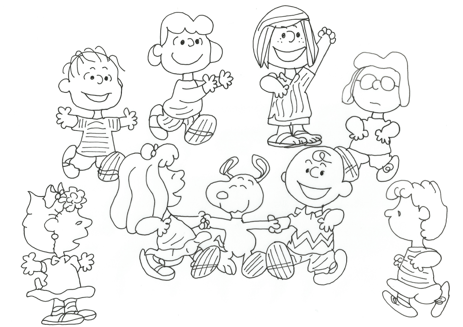 peanuts printable coloring pages peanuts printable coloring pages