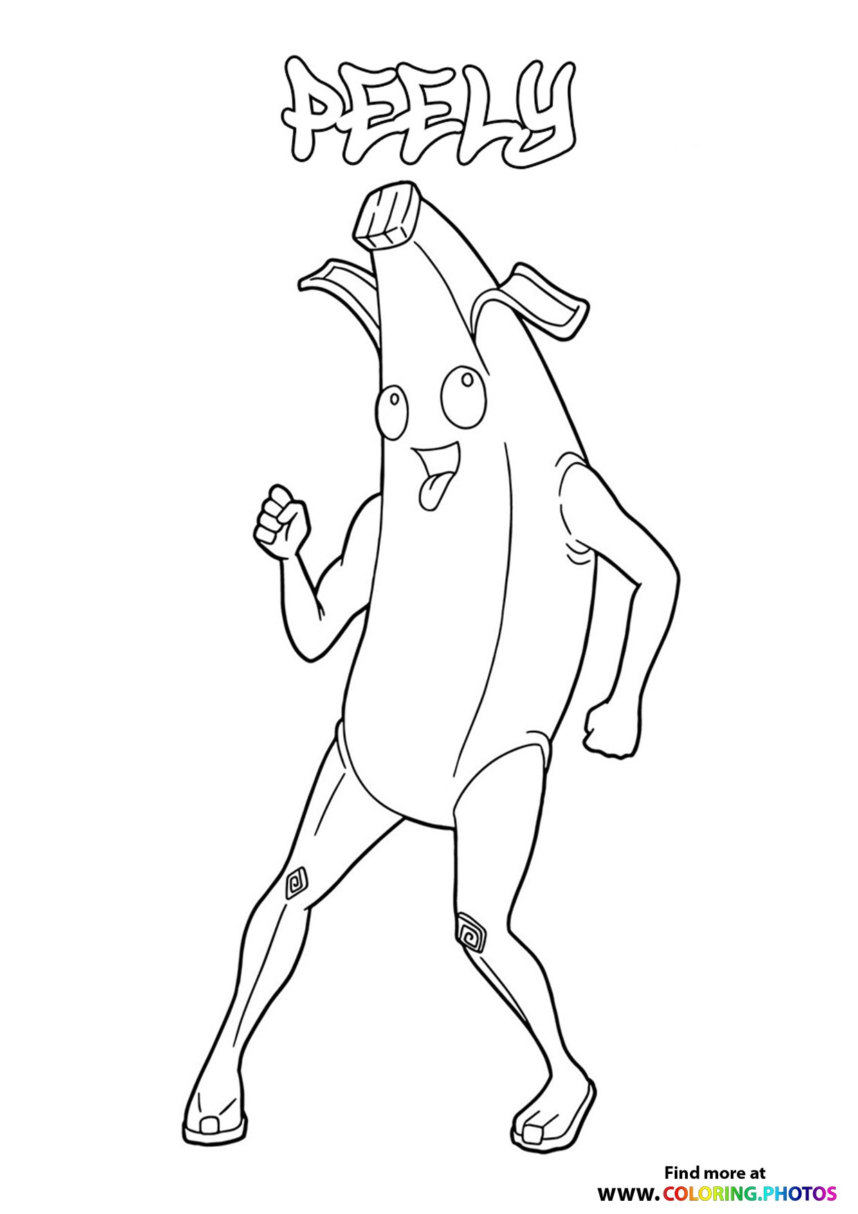 Pelly Fortnite Coloring Pages For Kids Pelly Fortnite Coloring Pages For Kids