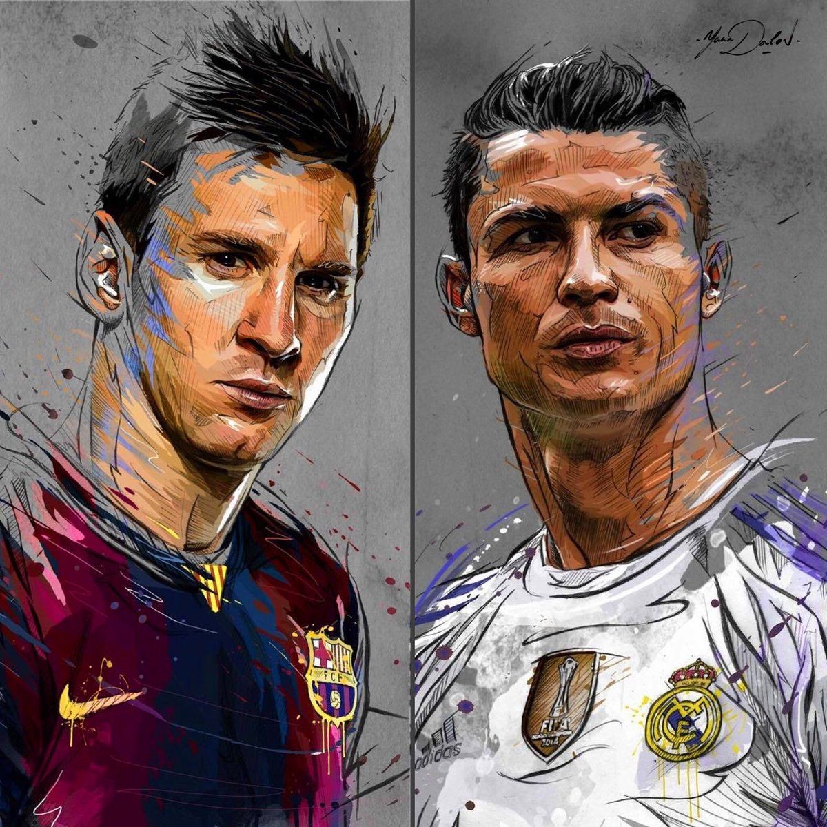 Pencil Messi And Ronaldo Drawing Pencil Messi And Ronaldo Drawing