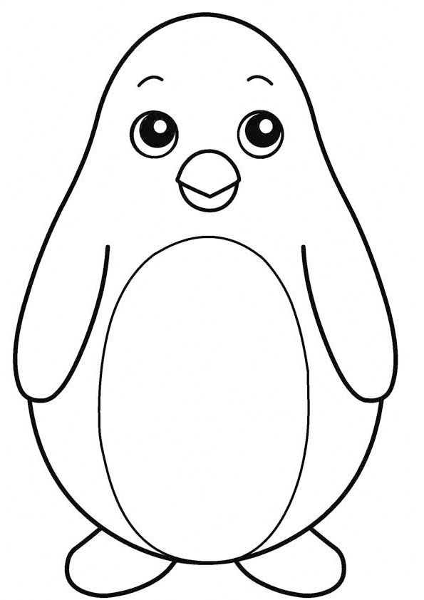 Penguin Coloring Sheets Printable