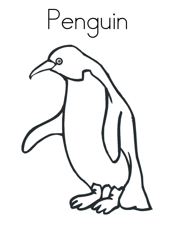 Penguin Printable Coloring Pages Coloring Home Penguin Printable Coloring Pages Coloring Home