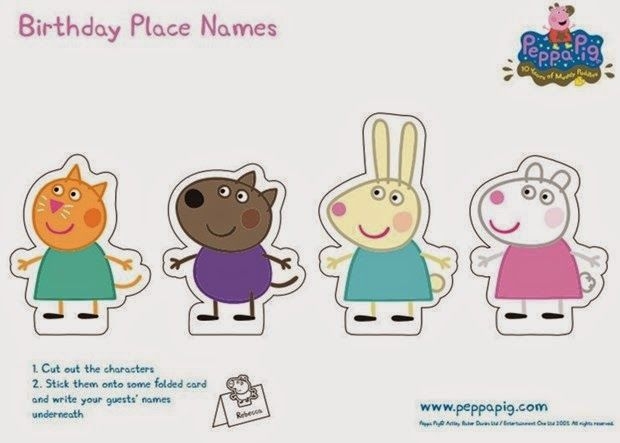 printable Peppa Pig characters
