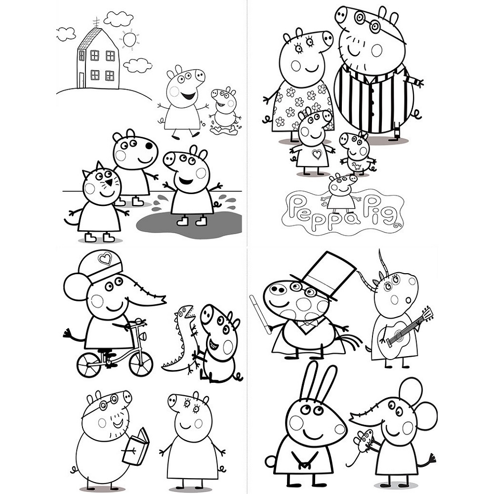 Peppa Pig Characters Printables