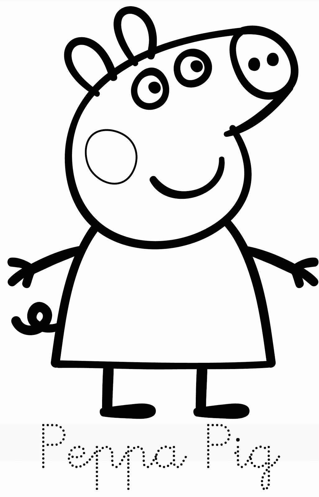 Peppa Pig Coloring Pages Free Printable Coloring Home Peppa Pig Coloring Pages Free Printable Coloring Home