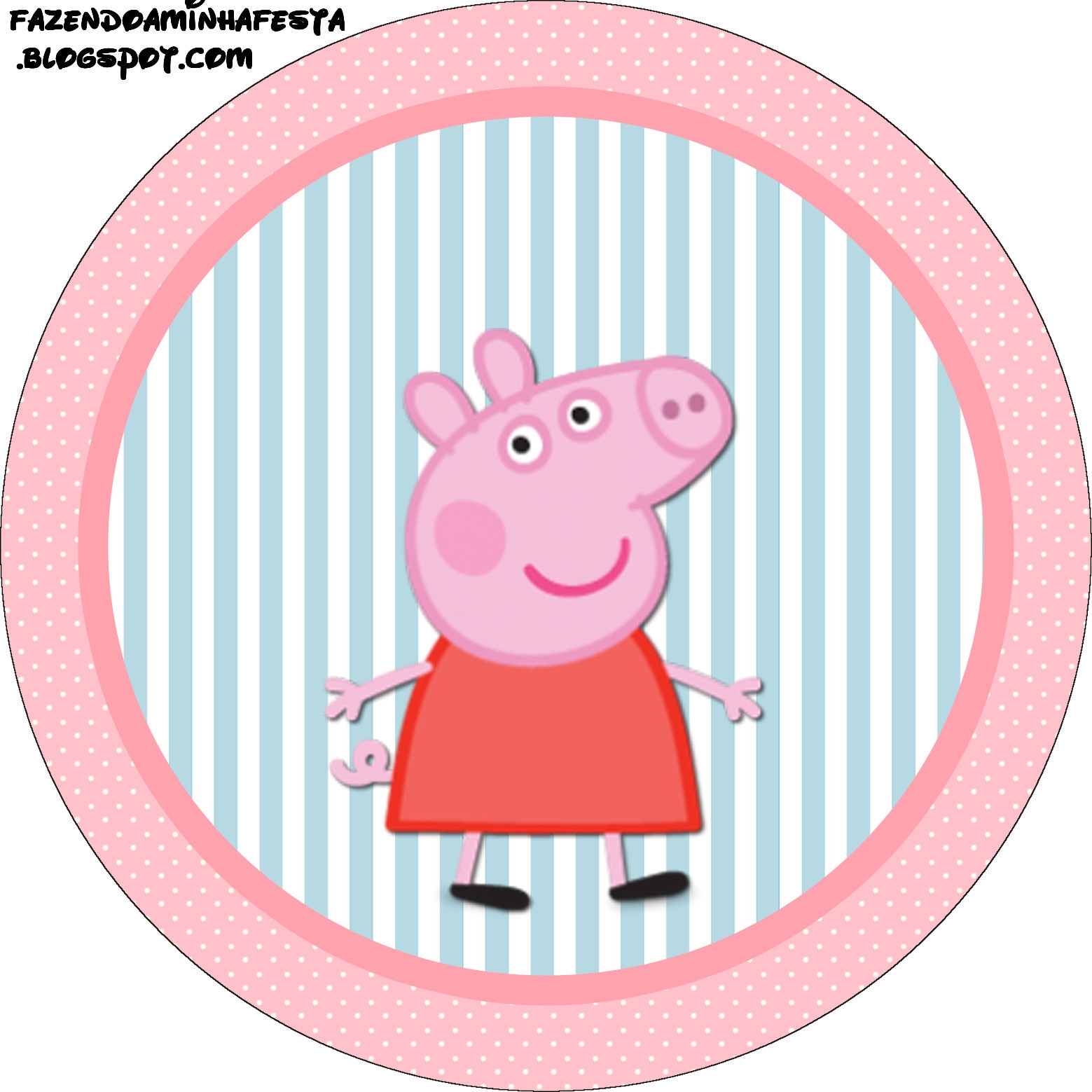 Peppa Pig Label Printable