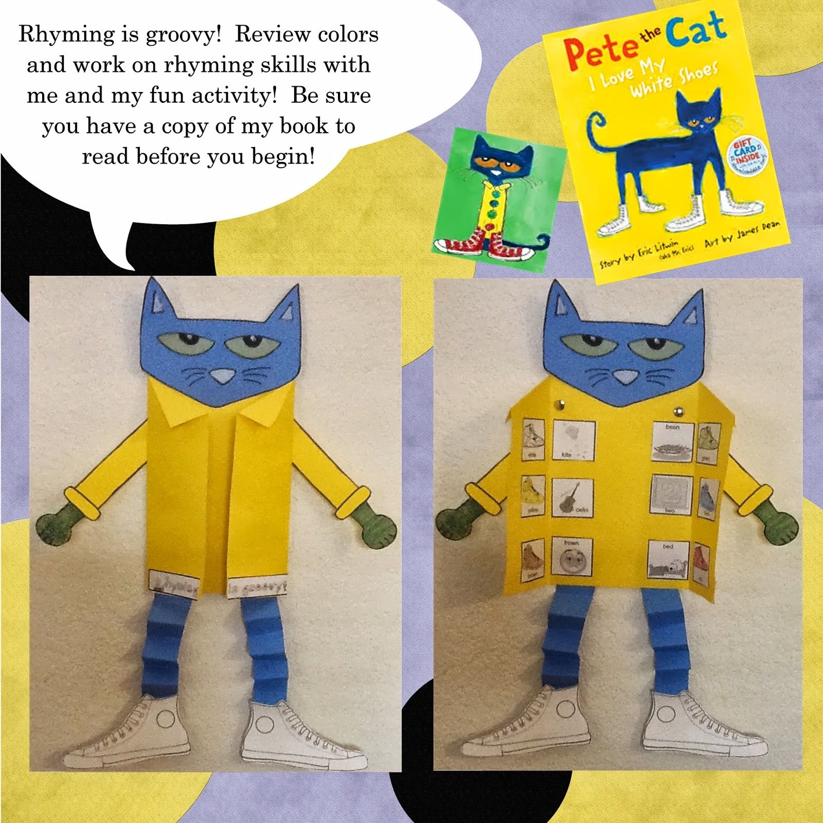 Pete The Cat Headband Template